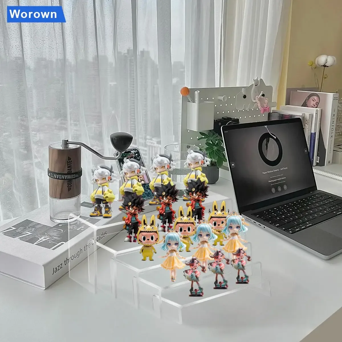 Présentoir en acrylique transparent pour figurines et objets de collection slide 6