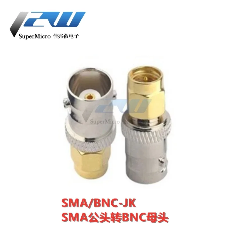 Connecteurs BNC vers SMA Type mâle femelle adaptateur de connecteur RF Kit de convertisseur de Test câbles de Transmission connecteur SMA vers BNC slide 2
