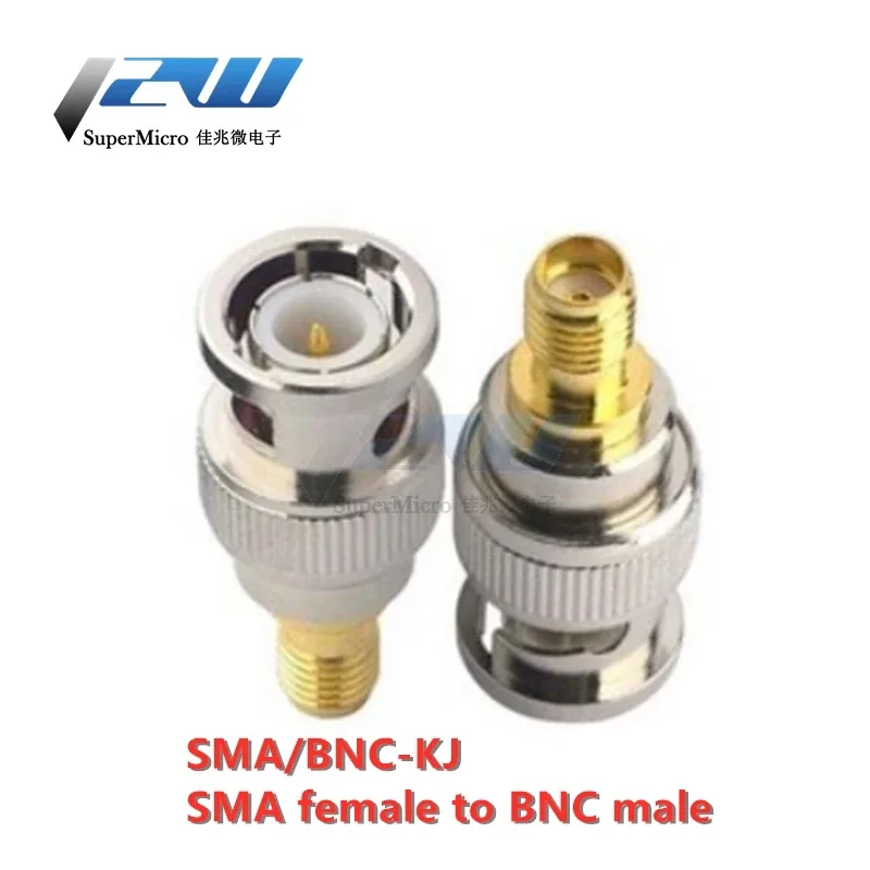 Connecteurs BNC vers SMA Type mâle femelle adaptateur de connecteur RF Kit de convertisseur de Test câbles de Transmission connecteur SMA vers BNC slide 8