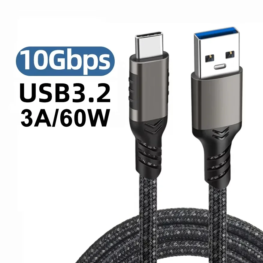 Câble USB 3.2 vers USB-C - Charge rapide 60W et transfert de données 10 Gbps slide 7