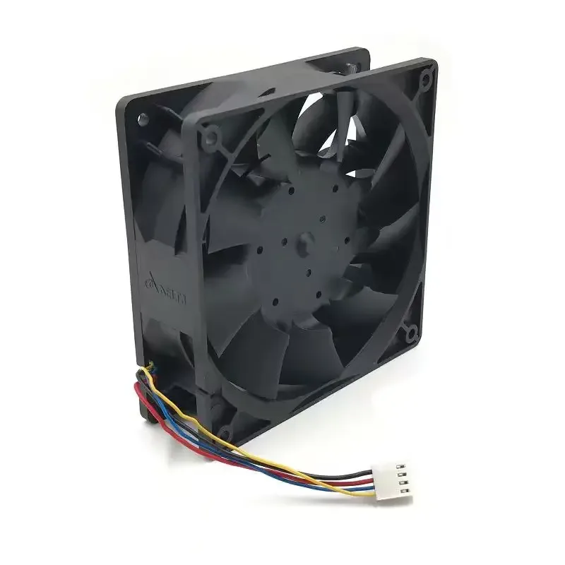 Ventilateur Delta TFC1212DE 120x38 mm, 12V 3.9A PWM, 5500 tr/min, 250 CFM, Double roulement à billes pour mineur ASIC - Image 4