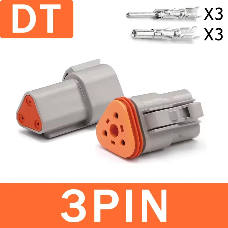 Kit de connecteurs électriques étanches DT (2/3/4/6/8 broches) pour automobile, 22-16 AWG slide 16