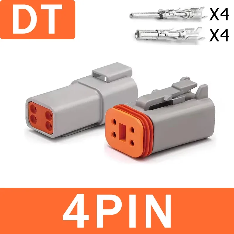 Kit de connecteurs électriques étanches DT (2/3/4/6/8 broches) pour automobile, 22-16 AWG slide 17