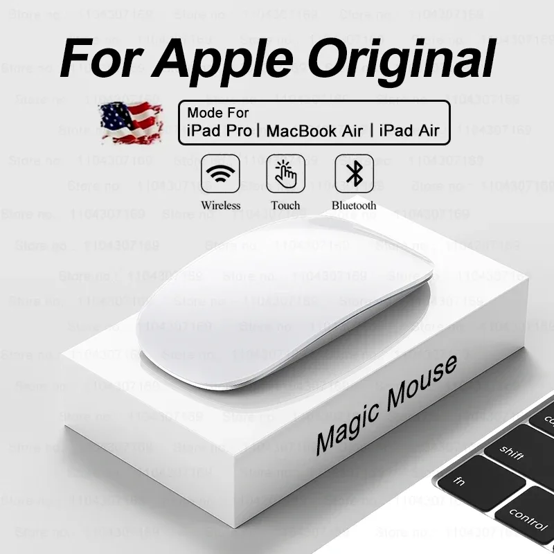 Apple Magic Mouse - Souris sans fil avec surface Multi-Touch