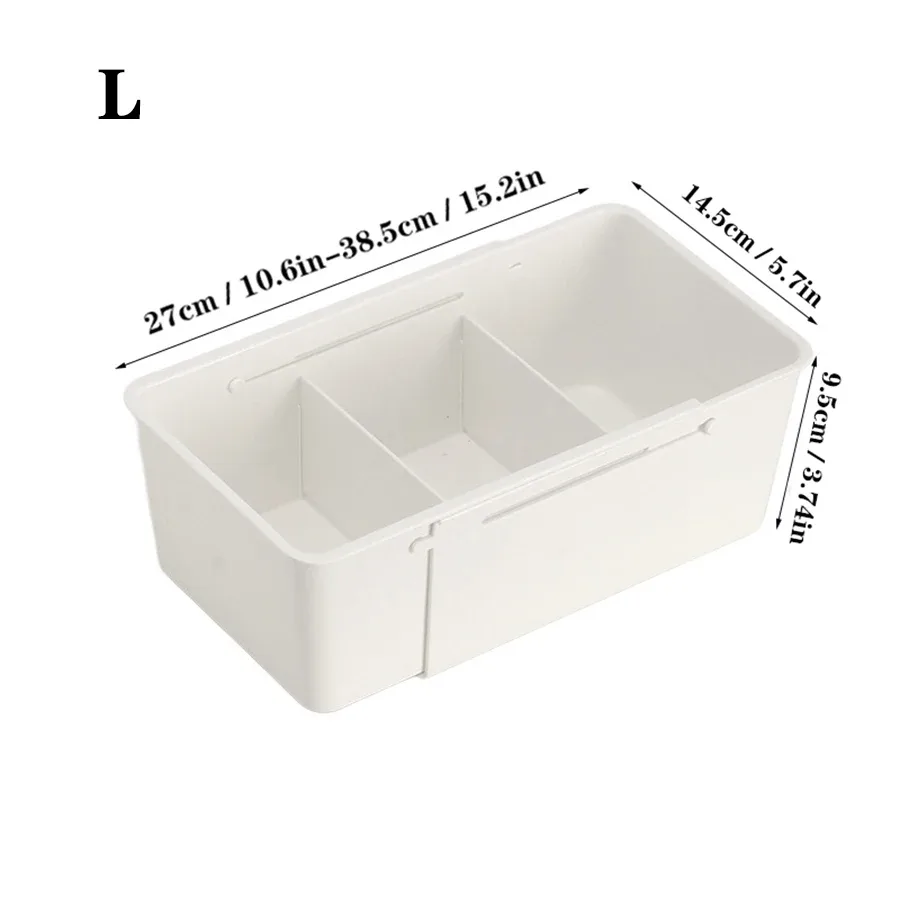 Organisateur de tiroir extensible et pliable - Boîtes de rangement polyvalentes slide 7