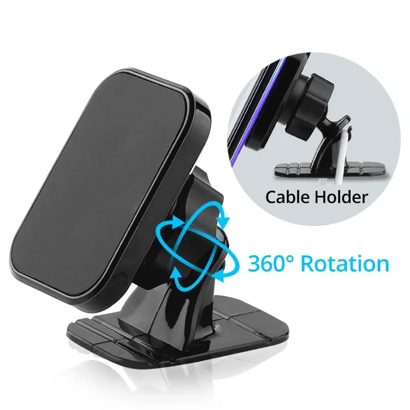Support de téléphone magnétique pour grille d'aération de voiture