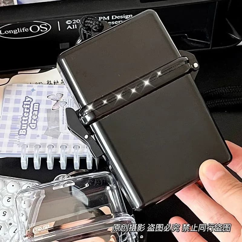 Étui de rangement transparent pour photocartes 3 pouces avec cordon slide 4