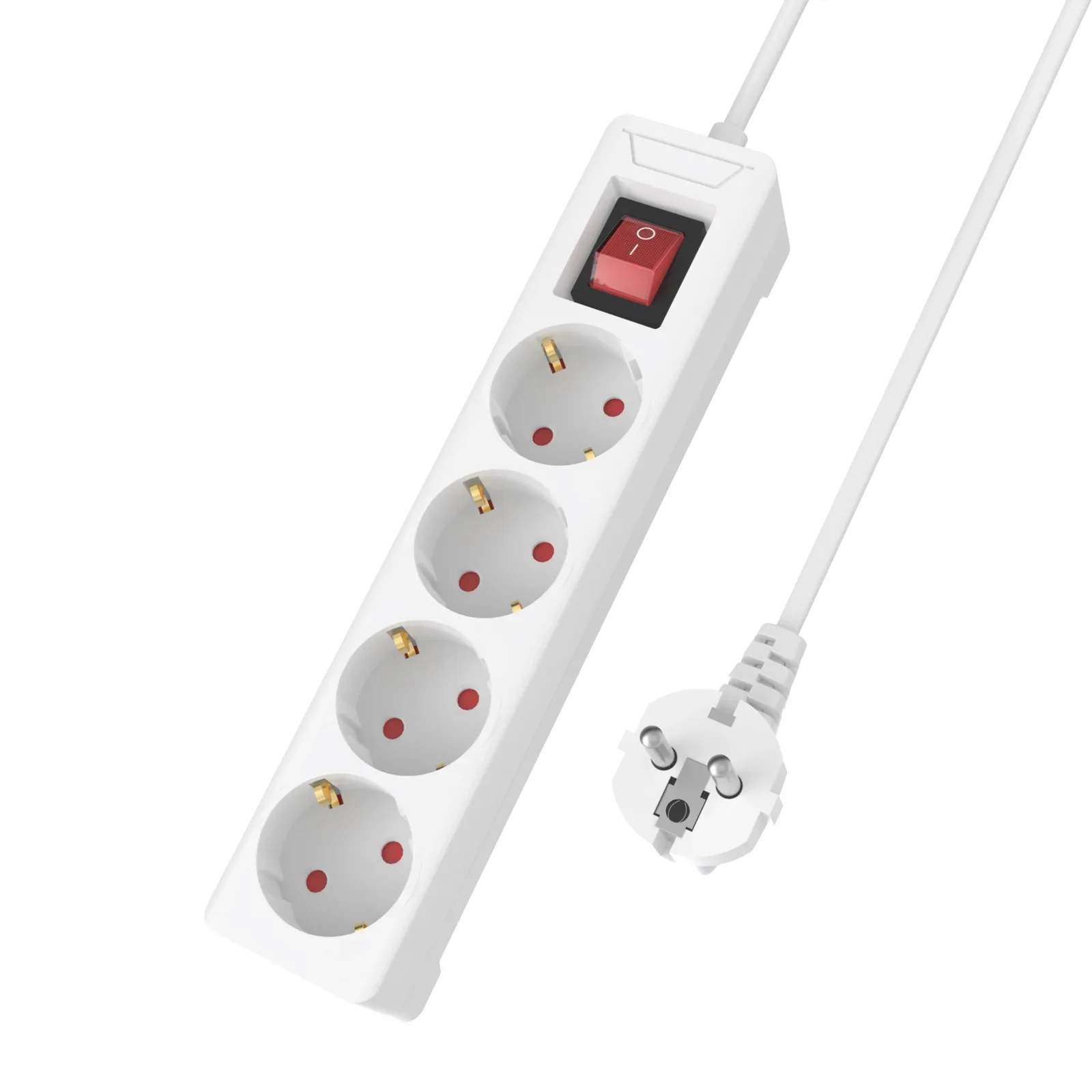 ANRMESUN Multiprise Parasurtenseur avec 4 Prises Secteur et 2 Ports USB-C, Câble 2m slide 8