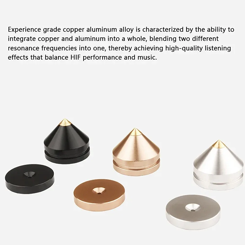 Kit de pointes de découplage et contre-pointes pour enceintes audio - Image 1