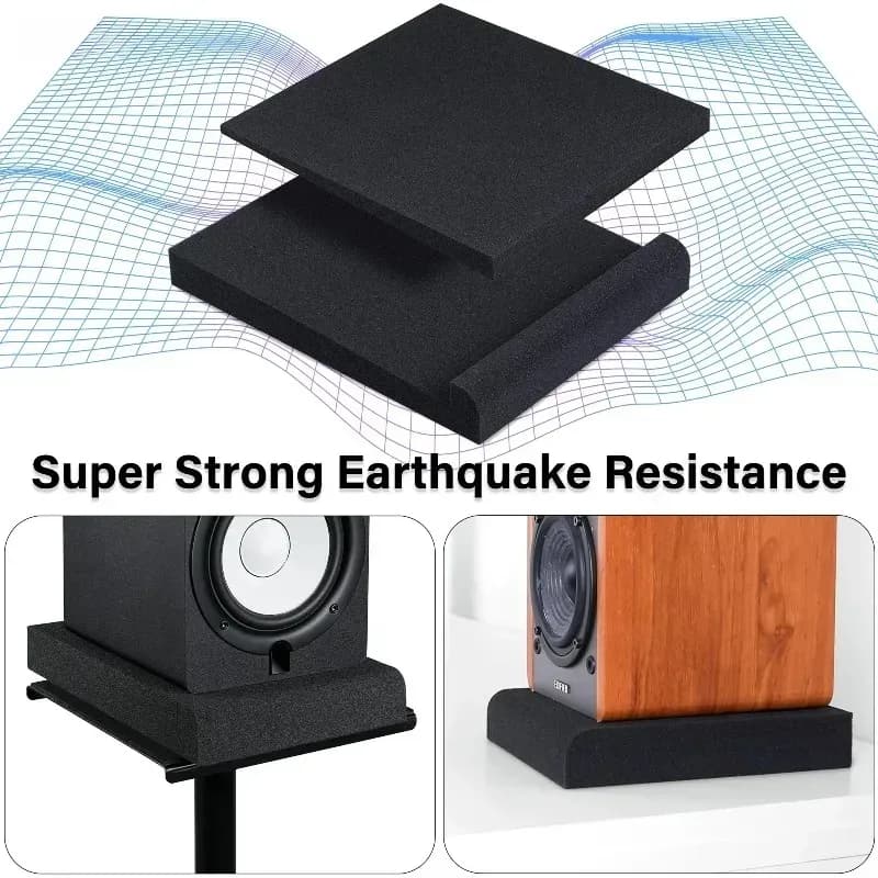 Pads d'isolation acoustique pour enceintes de bureau - Image 5