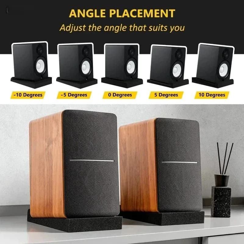 Pads d'isolation acoustique pour enceintes de bureau - Image 6