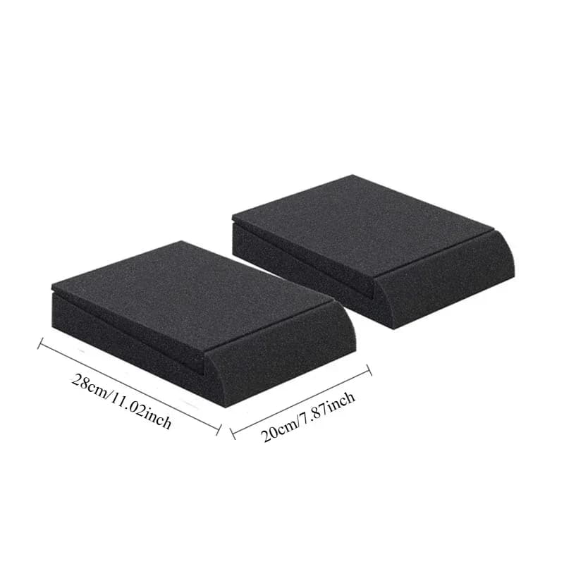 Pads d'isolation acoustique pour enceintes de bureau slide 10