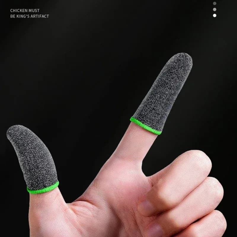 Paire de doigtiers de jeu anti-transpiration pour écran tactile - Image 6