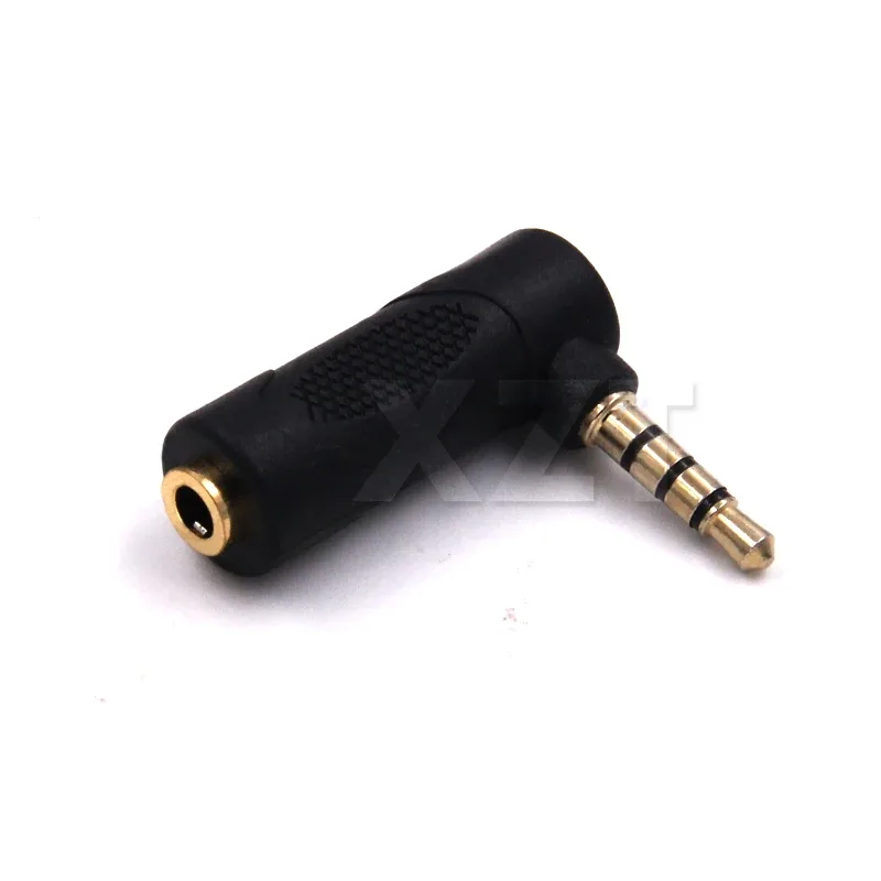 Adaptateur Jack 3,5 mm Mâle vers Femelle Coudé à 90° - Stéréo - Image 1