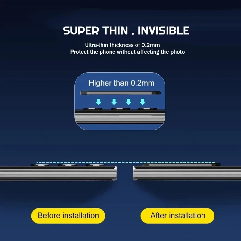 Protection d'objectif en verre trempé 3D pour Samsung Galaxy S24, S25 et S26 (Ultra / Plus) - Image 6