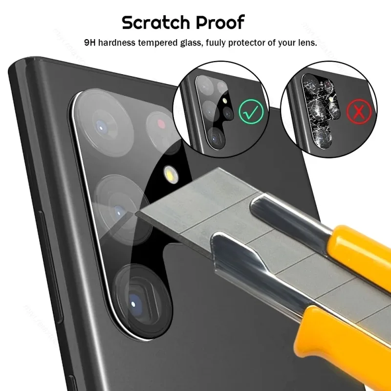 Protection d'objectif en verre trempé 3D pour Samsung Galaxy S24, S25 et S26 (Ultra / Plus) - Image 3