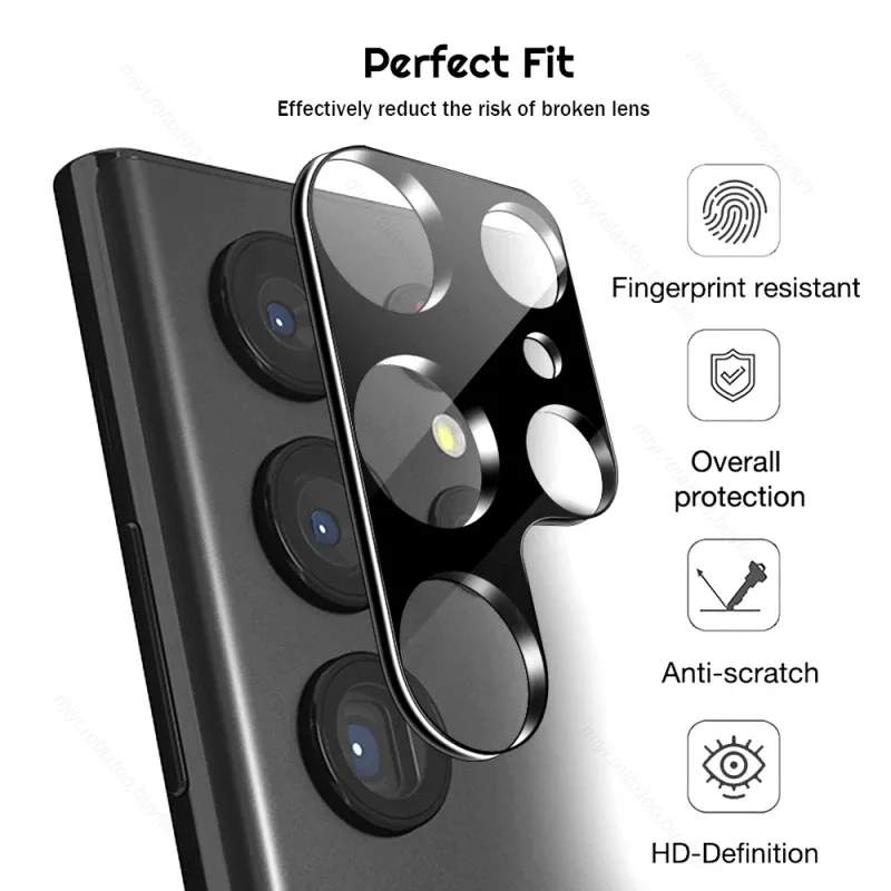 Protection d'objectif en verre trempé 3D pour Samsung Galaxy S24, S25 et S26 (Ultra / Plus) - Image 2
