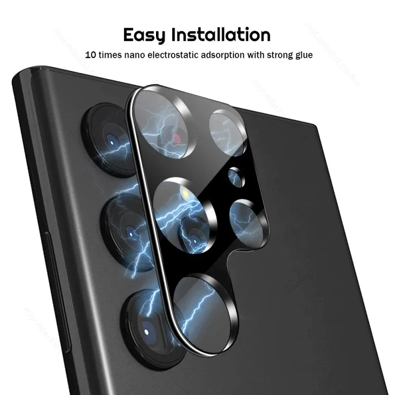 Protection d'objectif en verre trempé 3D pour Samsung Galaxy S24, S25 et S26 (Ultra / Plus) - Image 4
