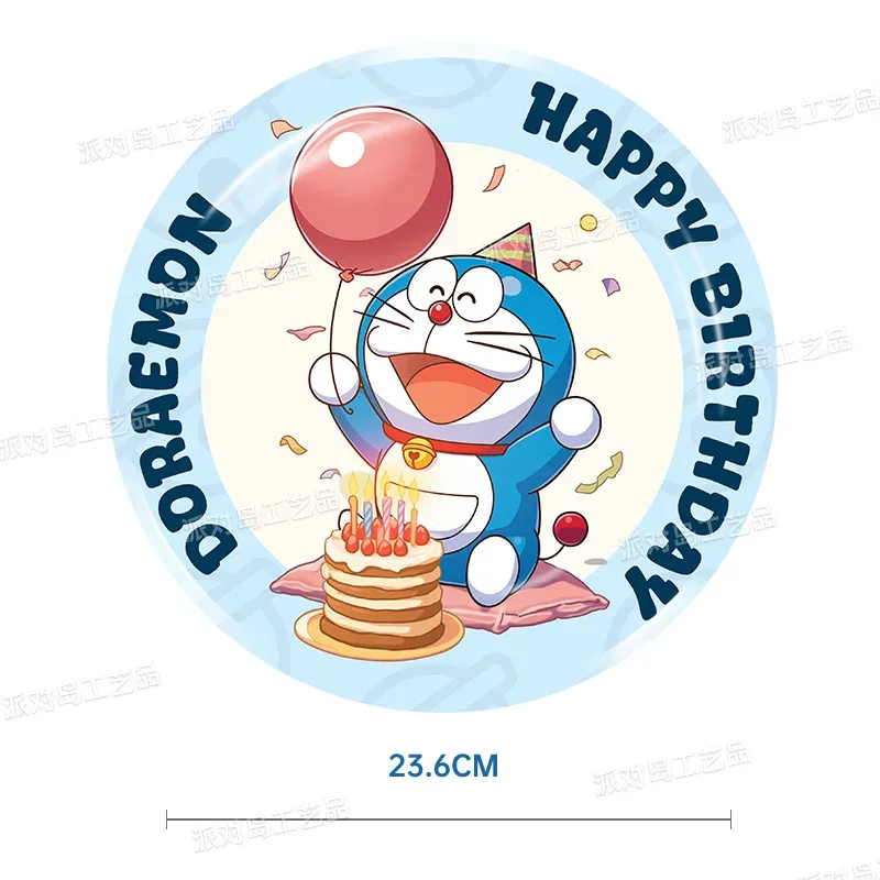 Kit de décoration et vaisselle d'anniversaire Doraemon slide 13