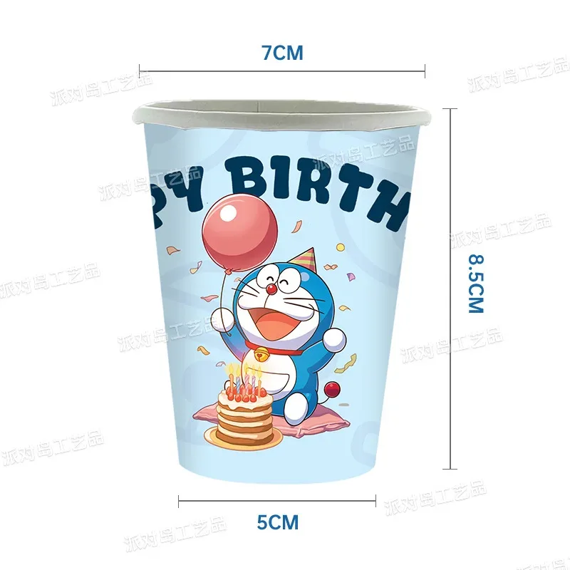 Kit de décoration et vaisselle d'anniversaire Doraemon slide 11