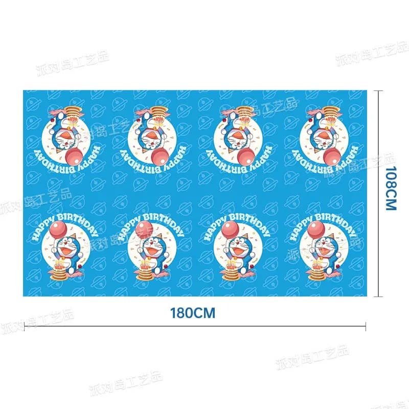 Kit de décoration et vaisselle d'anniversaire Doraemon slide 15