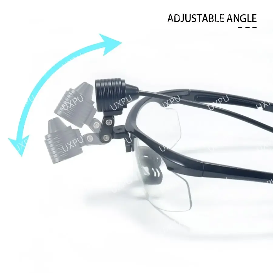 Lampe frontale de chirurgie dentaire sur monture de lunettes slide 4