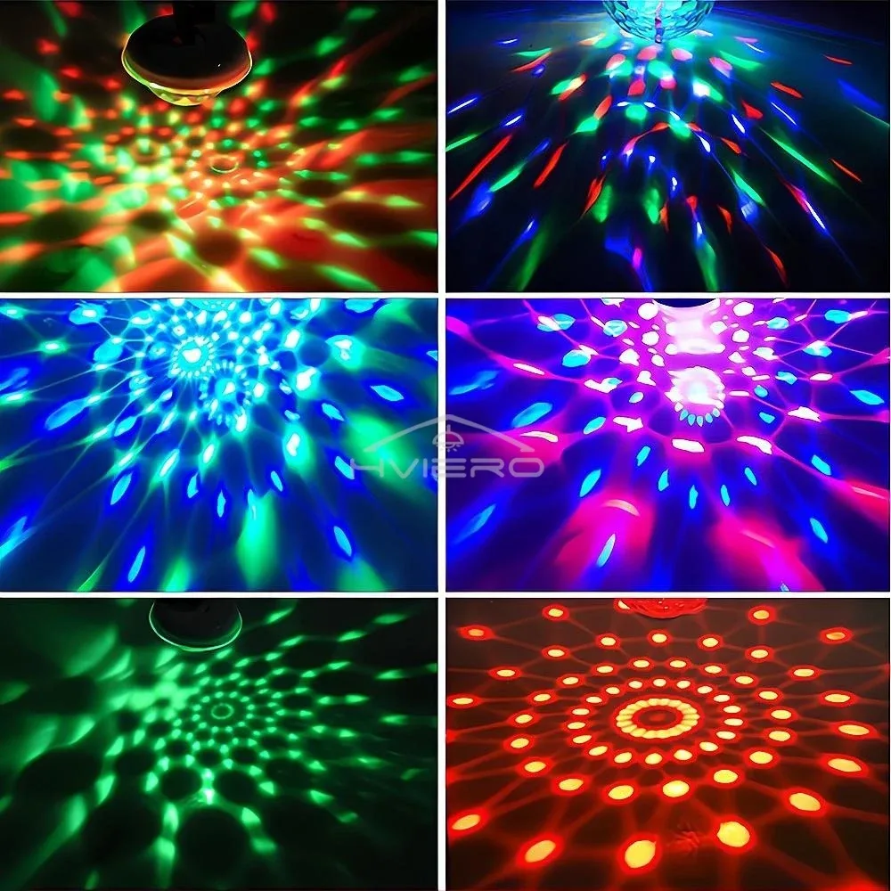 Mini lampe d'ambiance LED USB à effet disco RGB slide 3