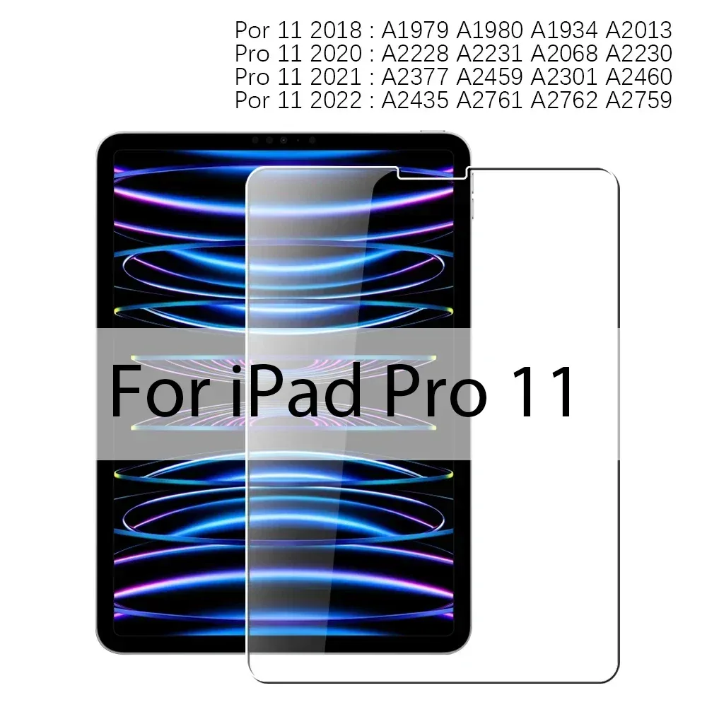 Protection d'écran en verre trempé pour iPad Pro, Air, Mini et iPad (Tous modèles) slide 11