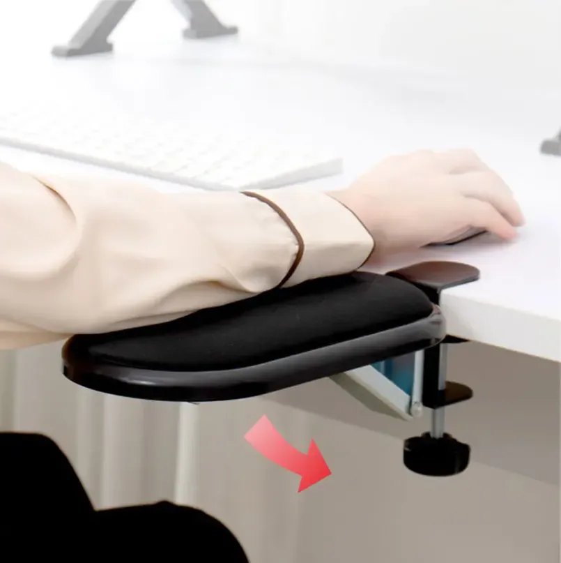 Support de bras ergonomique et pliable pour bureau - Image 1