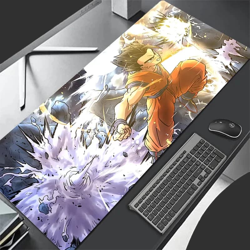 Tapis de souris de jeu Dragon Ball - Goku - Noir et Blanc - Image 5