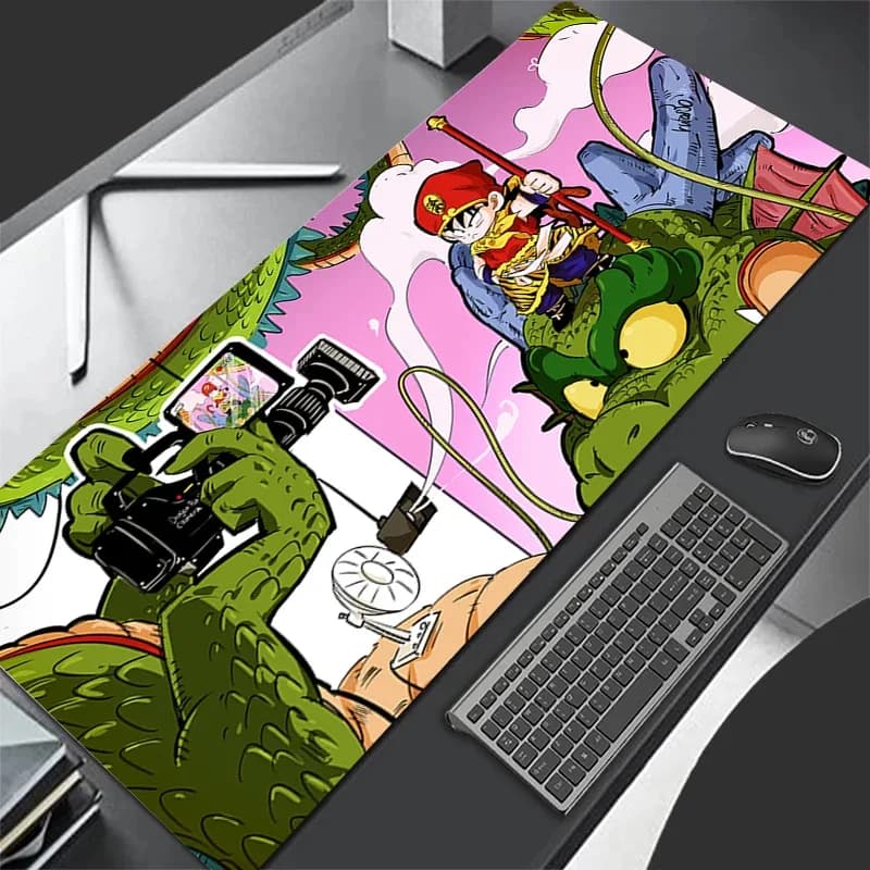 Tapis de souris de jeu Dragon Ball - Goku - Noir et Blanc - Image 2