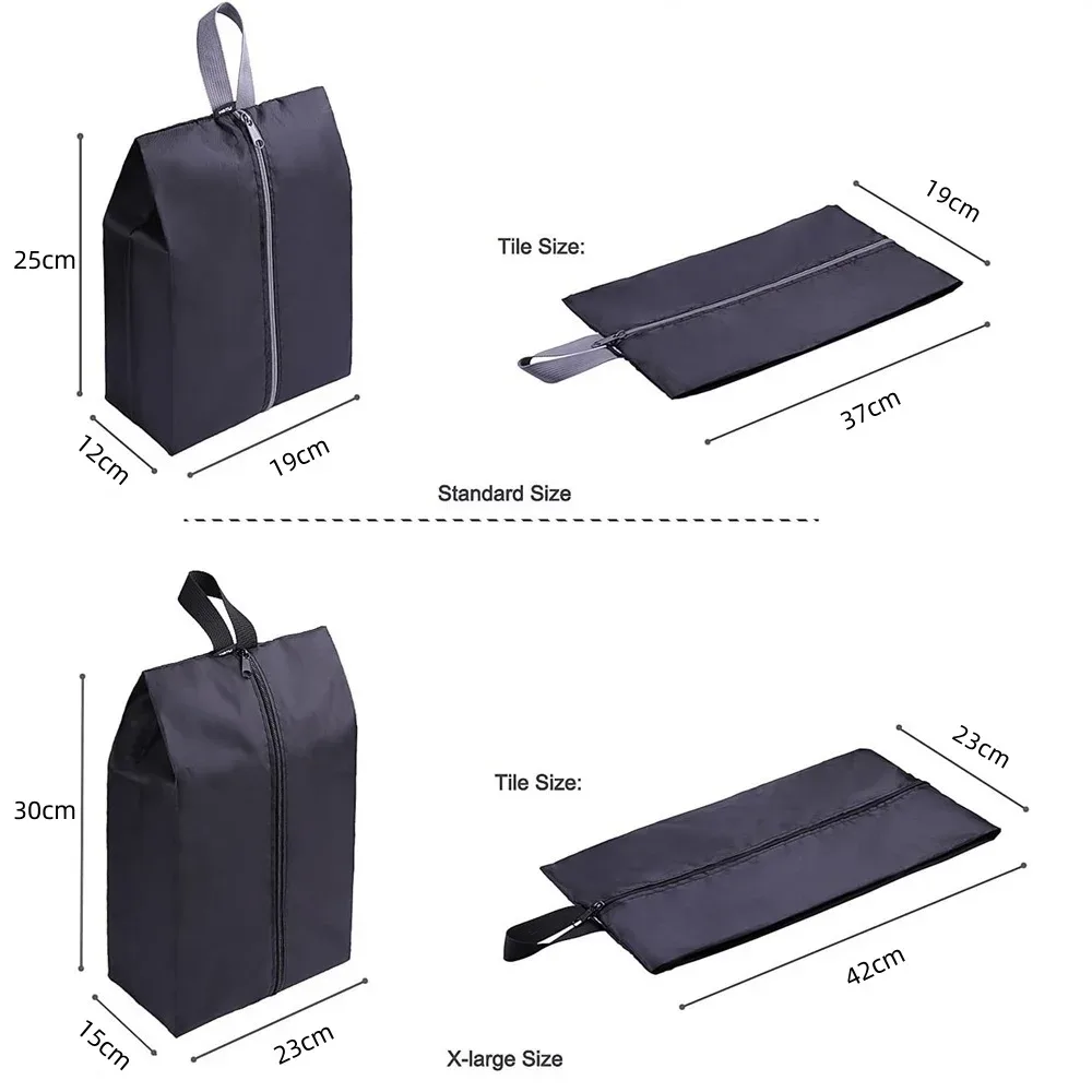 Sac à chaussures de voyage imperméable en nylon slide 2