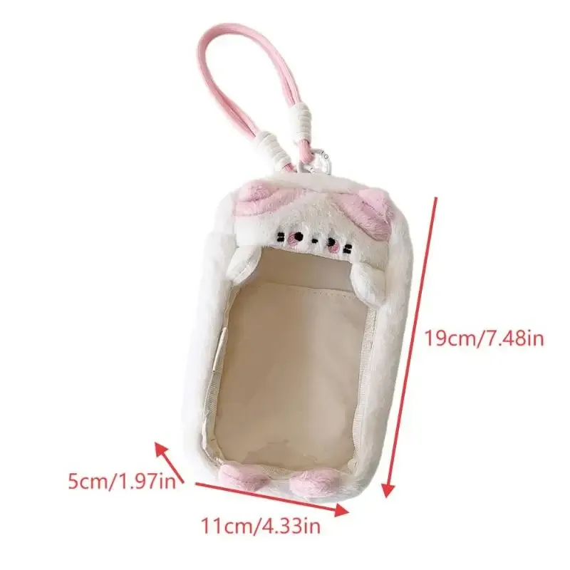 Sac de transport et d'exposition transparent pour peluches de 15 cm slide 4