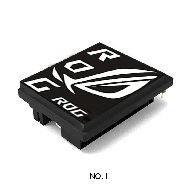 Adaptateur ATX 24 broches 5V ARGB avec logo personnalisable pour modding PC slide 13