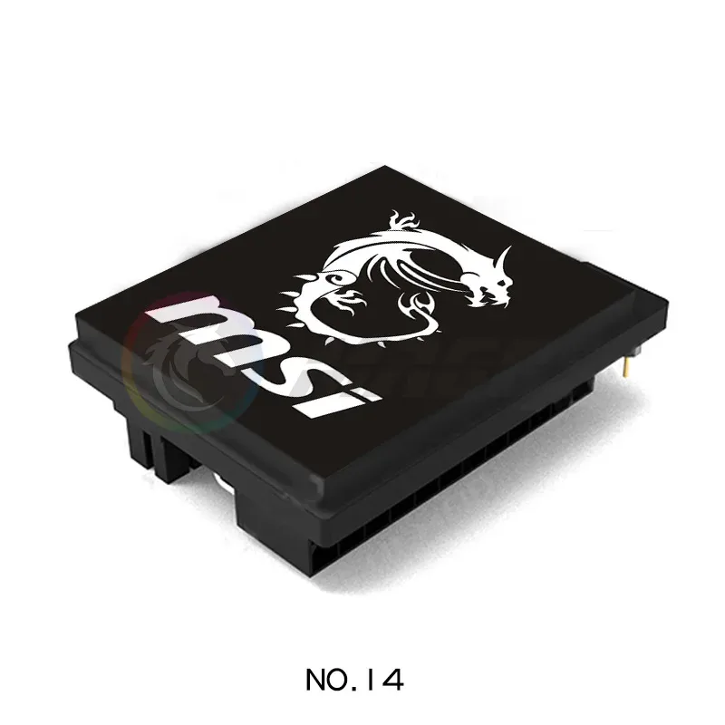 Adaptateur ATX 24 broches 5V ARGB avec logo personnalisable pour modding PC slide 17