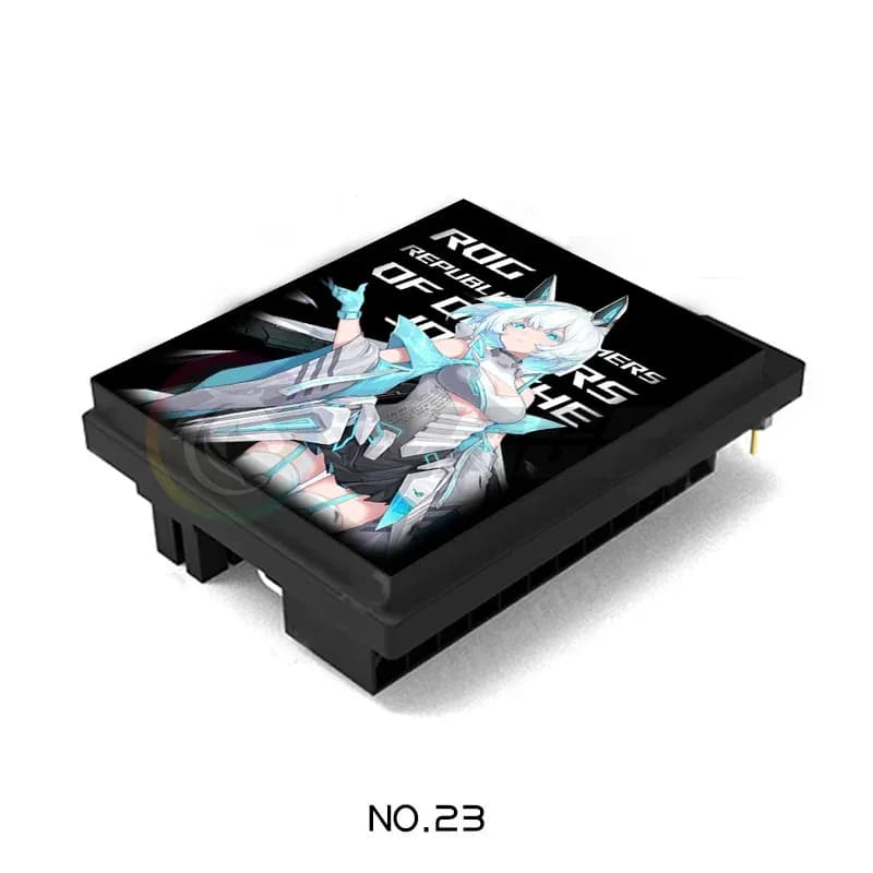 Adaptateur ATX 24 broches 5V ARGB avec logo personnalisable pour modding PC slide 10