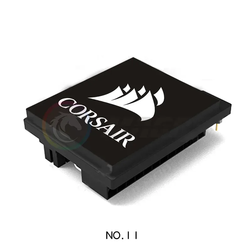 Adaptateur ATX 24 broches 5V ARGB avec logo personnalisable pour modding PC slide 8