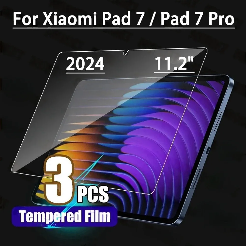 Film de protection d'écran en verre trempé pour Xiaomi Pad 7 Pro (11,2 pouces)