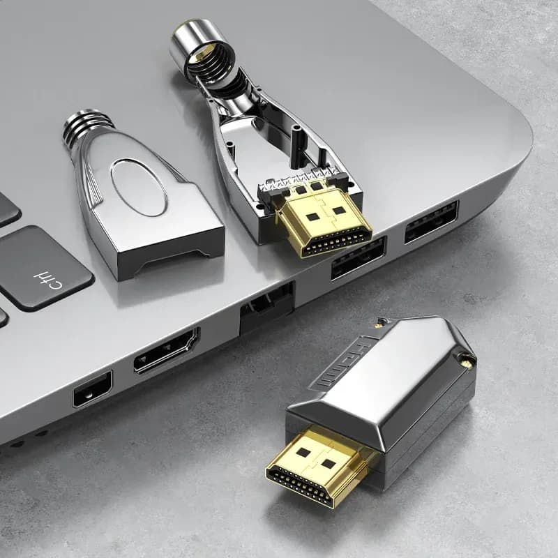 Connecteur HDMI 2.0 4K pour Écran, Téléviseur et Projecteur - Image 4