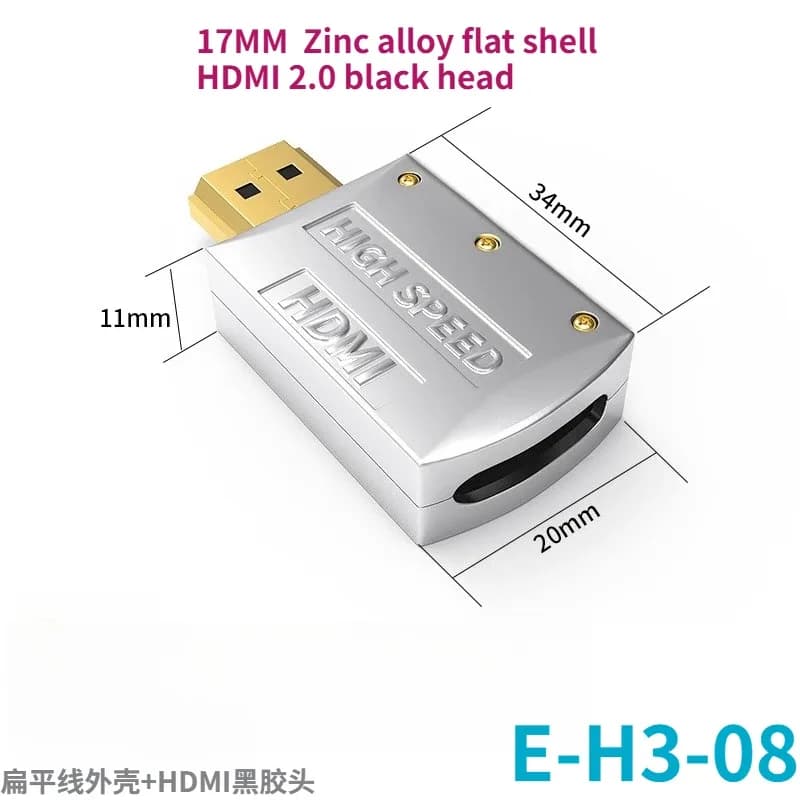 Connecteur HDMI 2.0 4K pour Écran, Téléviseur et Projecteur slide 8