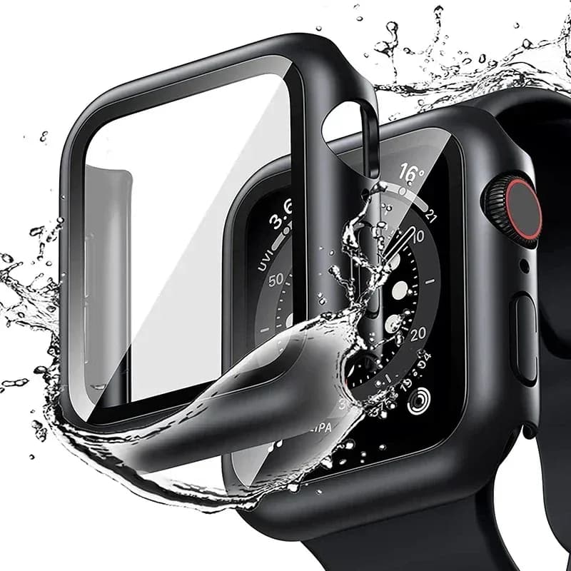 Coque de protection avec verre trempé pour Apple Watch - Image 2