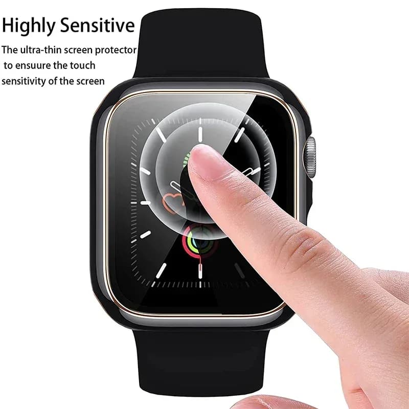 Coque de protection avec verre trempé pour Apple Watch - Image 5