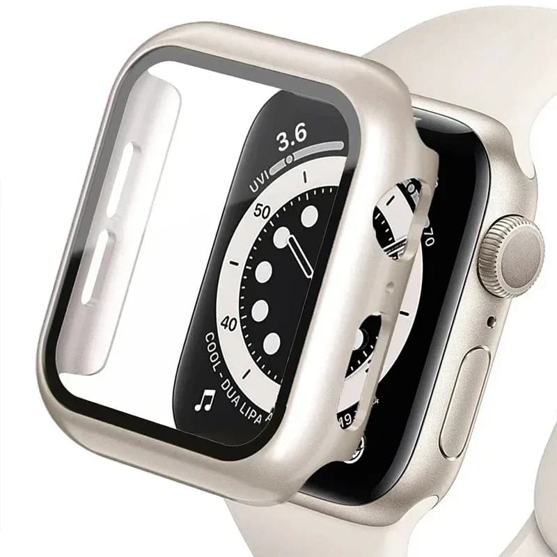 Coque de protection avec verre trempé pour Apple Watch slide 7