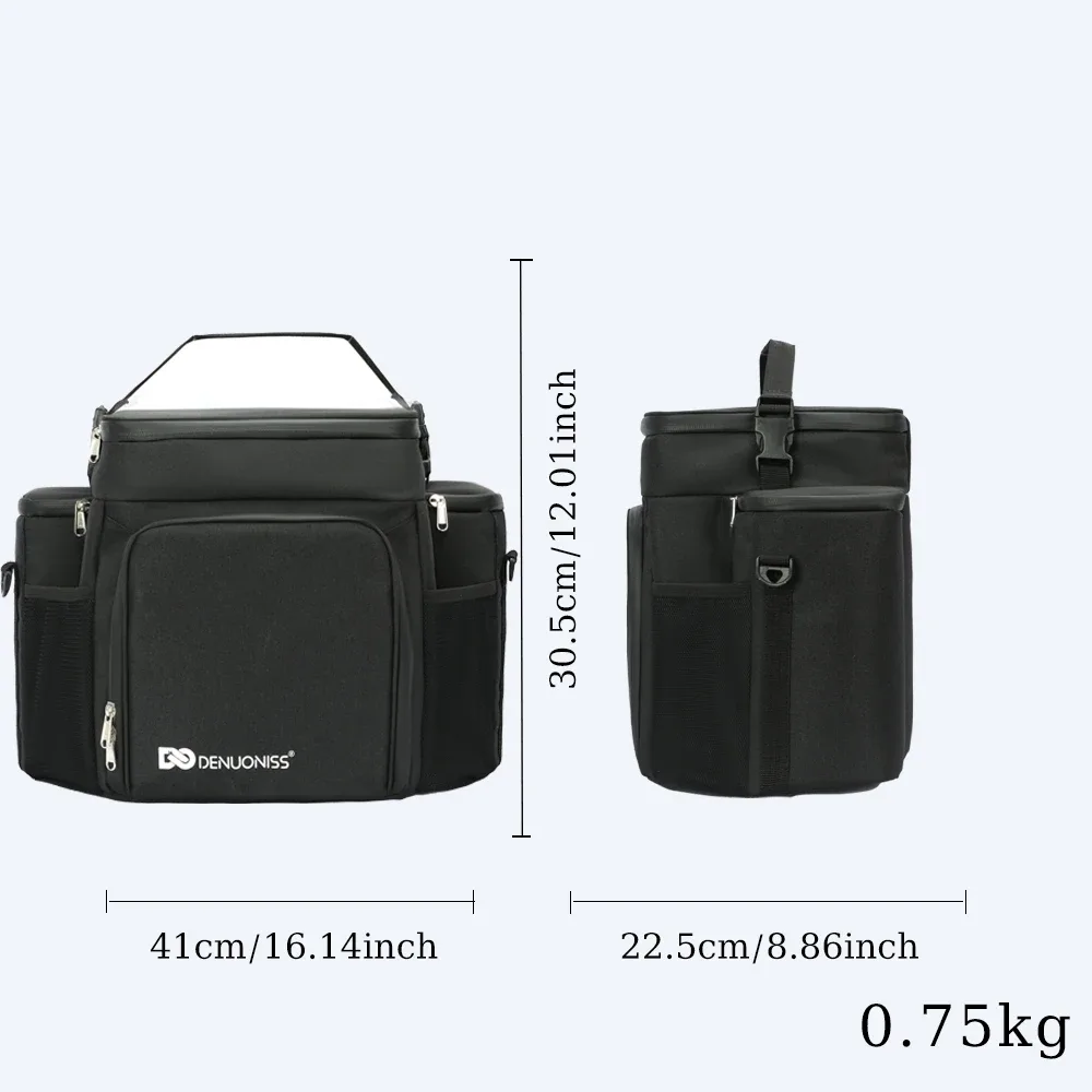 Sac isotherme à bandoulière DENUONISS 27L pour pique-nique et repas slide 4