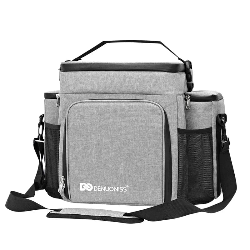 Sac isotherme à bandoulière DENUONISS 27L pour pique-nique et repas slide 8