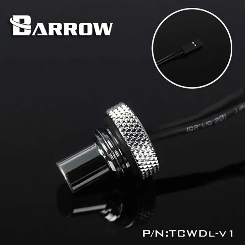 Barrow - Bouchon d'arrêt G1/4" avec thermomètre pour watercooling - Image 6