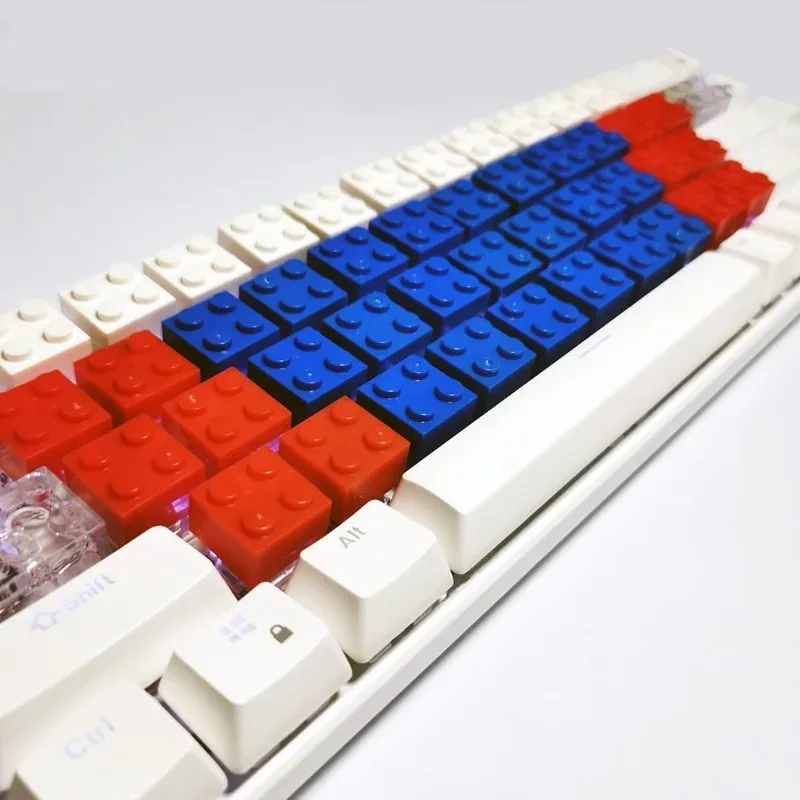 Touche de clavier mécanique style bloc de construction - Image 4