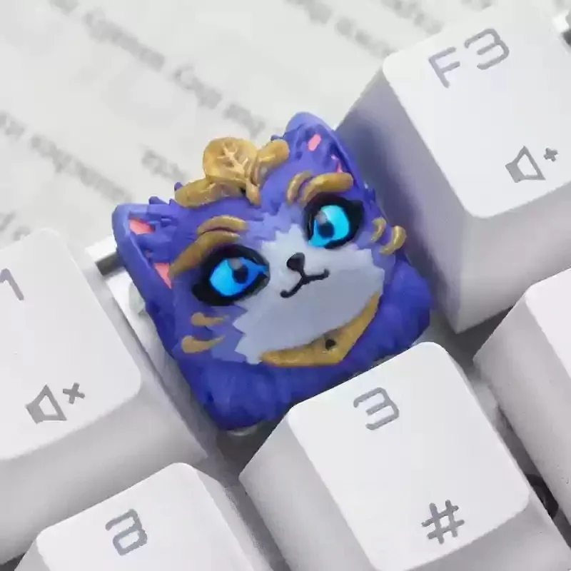 Touche de clavier artisanale en résine - Thème La Fille du Vide slide 7