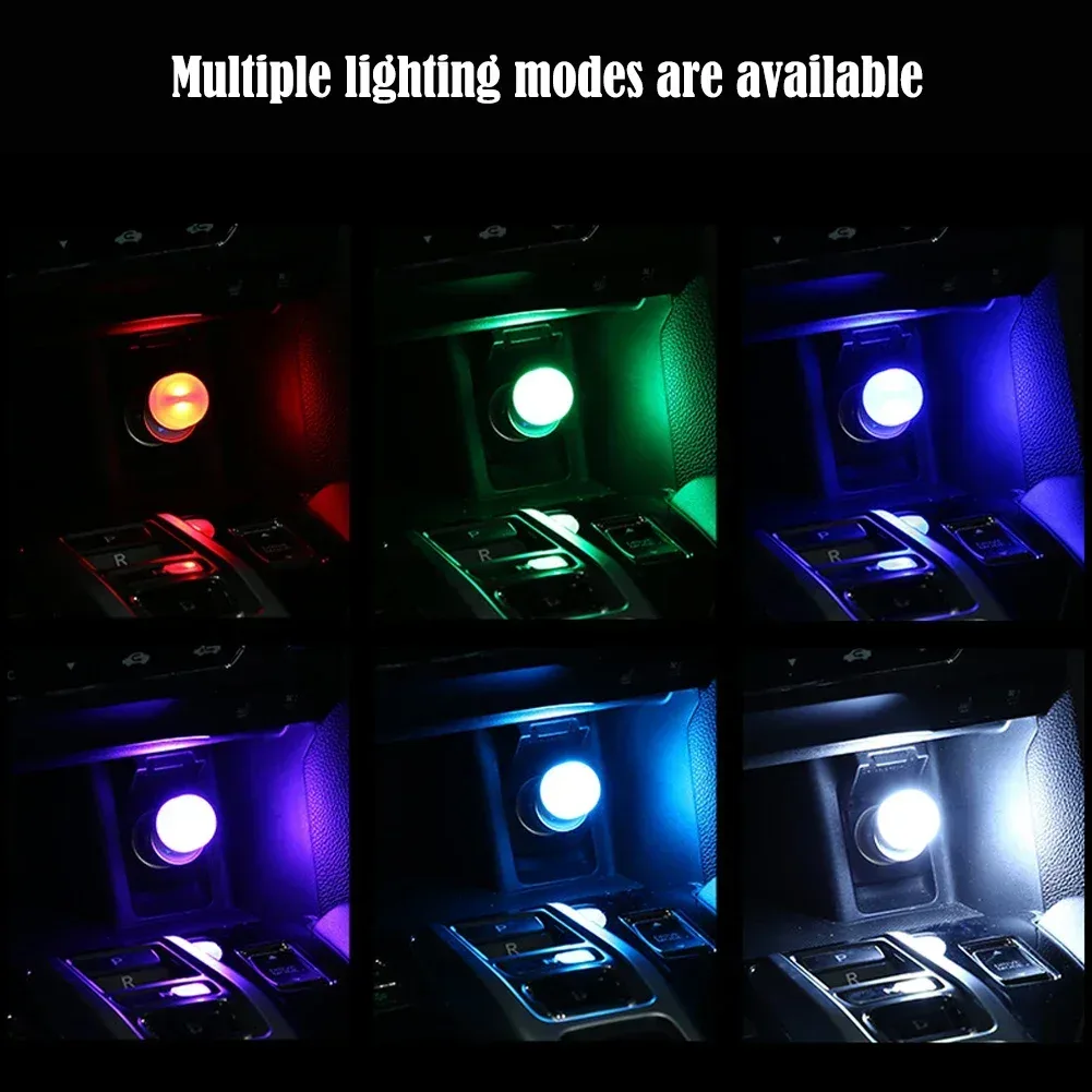 Mini lampe LED USB tactile pour intérieur de voiture - Image 2