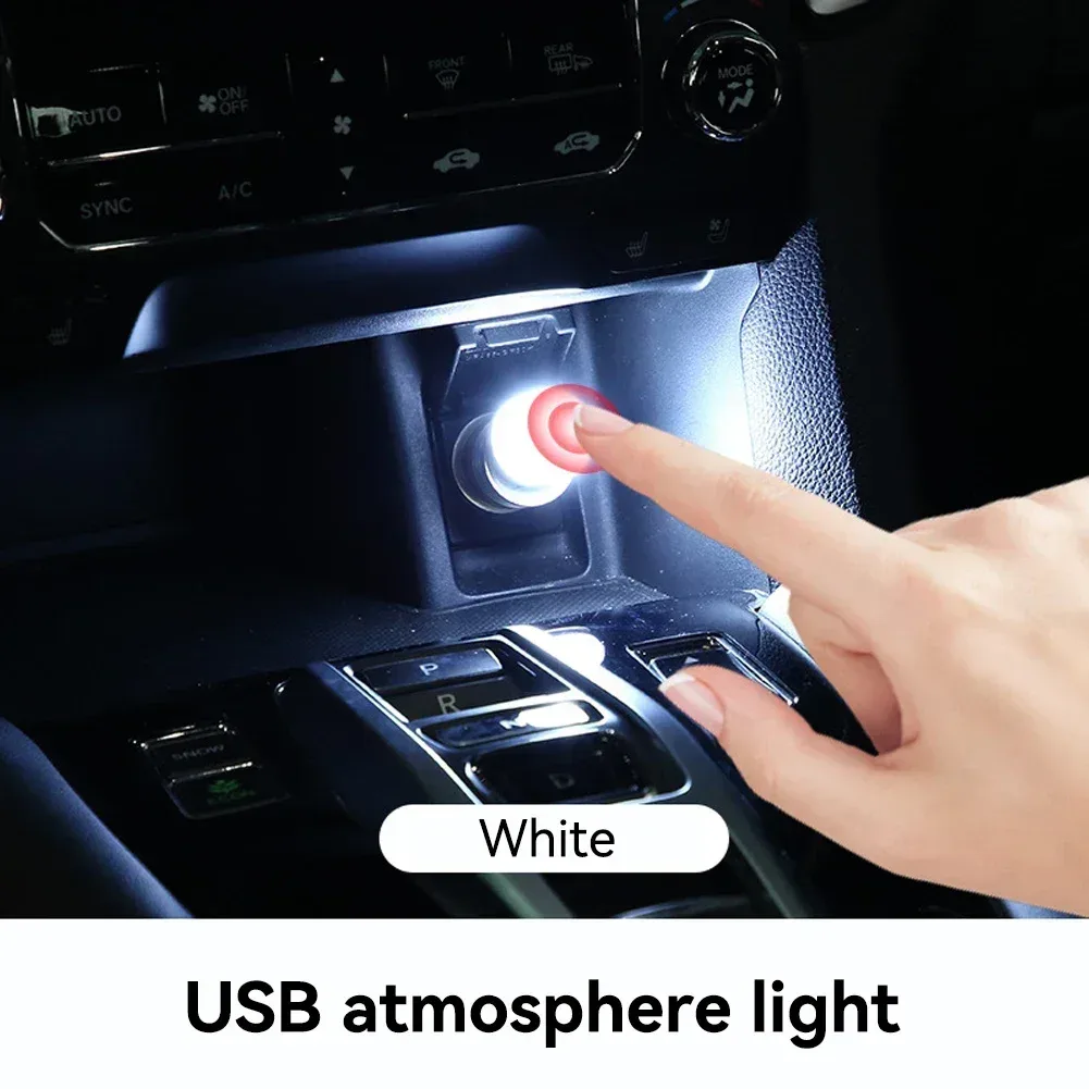 Mini lampe LED USB tactile pour intérieur de voiture slide 7